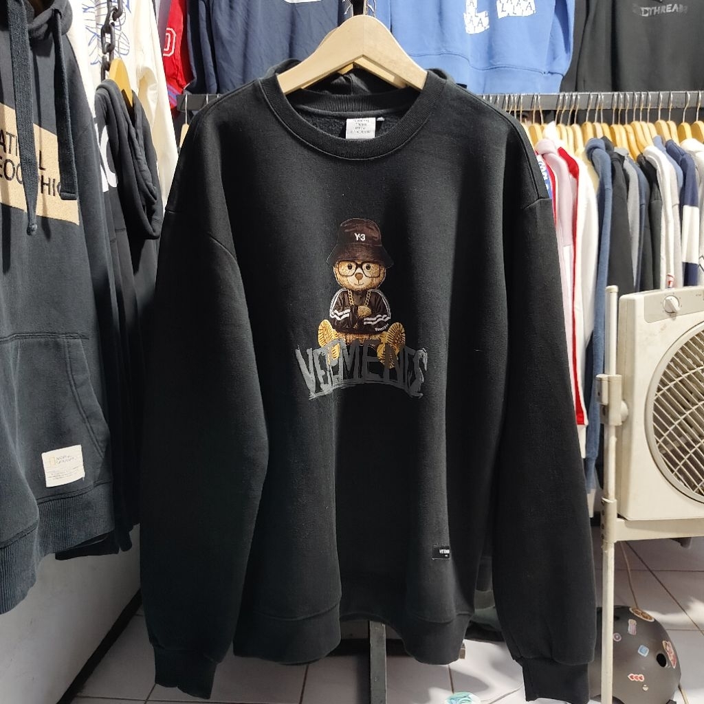 Crewneck Vetements Bear sz XL Oversize