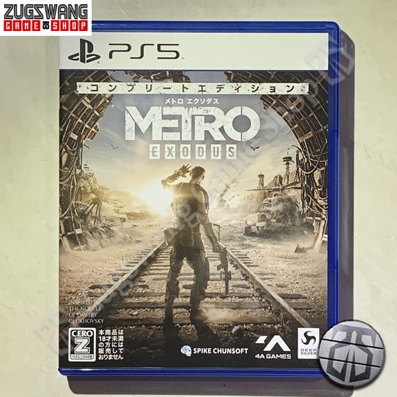 METRO EXODUS kaset game bd ps5 ps playstation 5 2nd bekas
