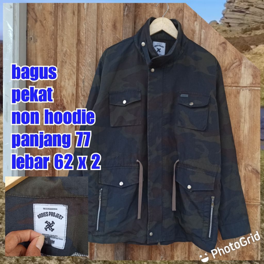 jaket parka army military como doreng m65 fashion