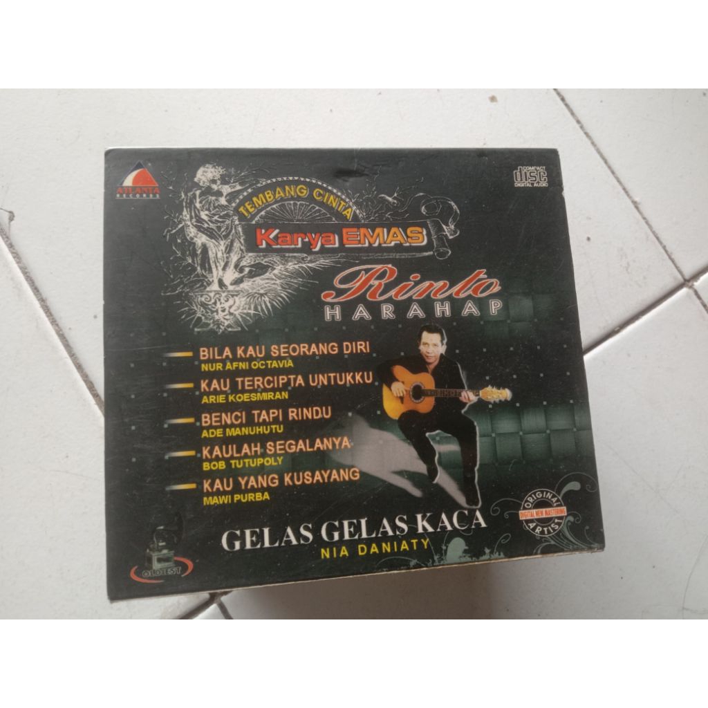 CD Tembang Cinta Karya Emas Rinto Harahap