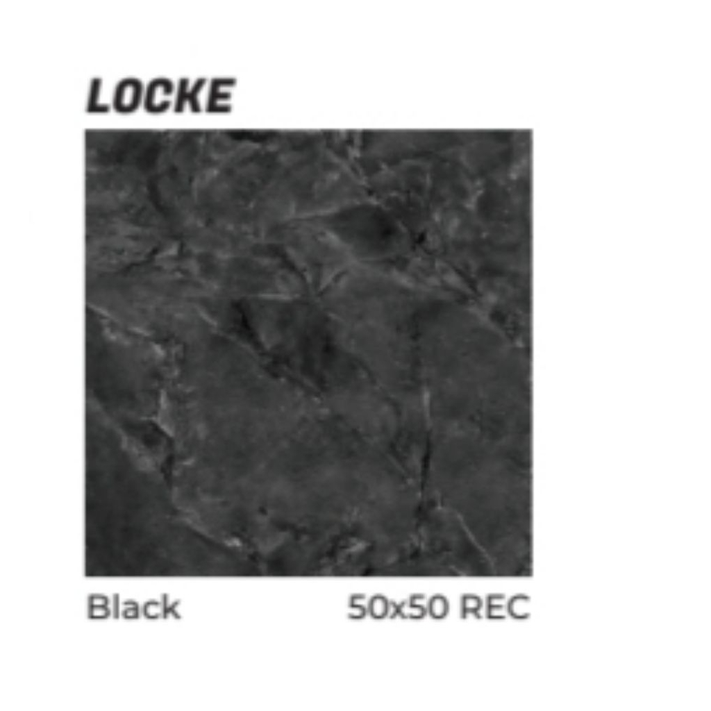 KERAMIK SUPER STOP MERK PLATINUM TIPE LOCKE BLACK UKURAN 50X50 PERMUKAAN TEKSTUR MATT SLIP STOP UNTU