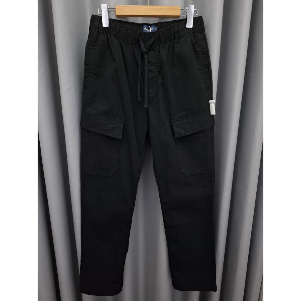 Celana Cargo Panjang Pria 3Second Regular Fit Katun Baby Canvas Murphy Original 030425