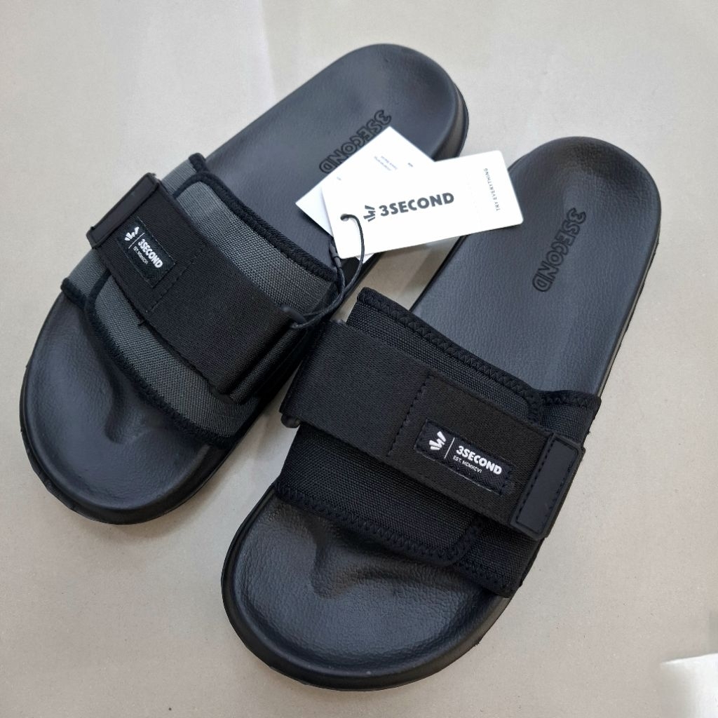 Sandal Pria 3second Slider Slip On Original