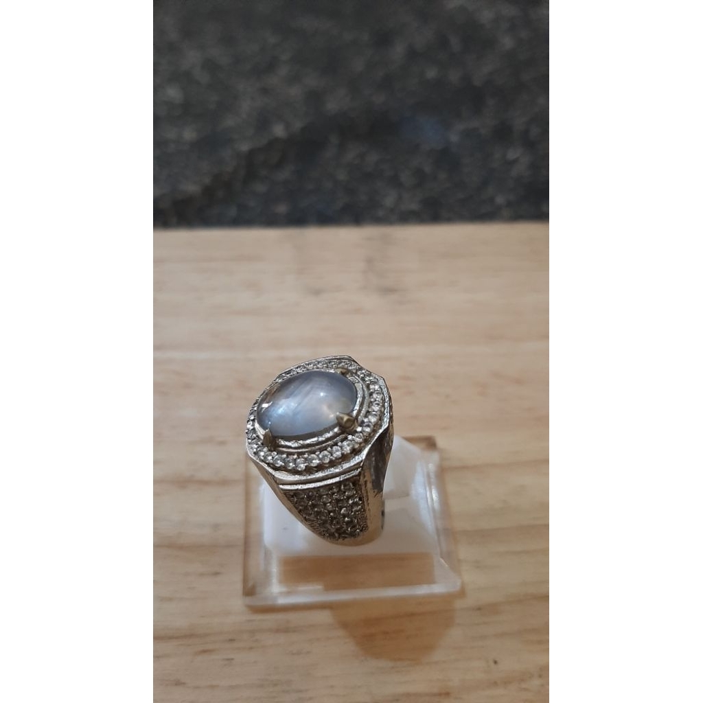 Natural Light blue star Sapphire