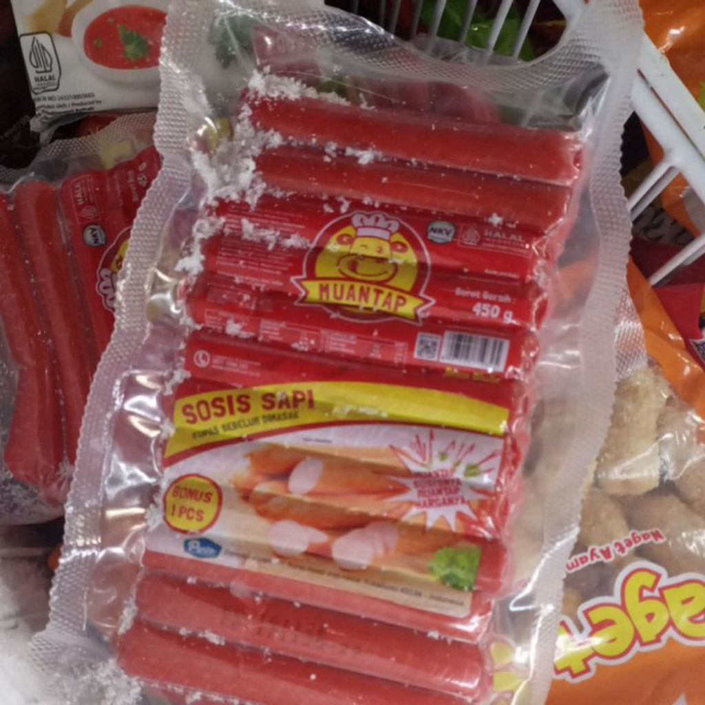 sosis sapi MUANTAP "Muantap Sosisnya Muantap Harganya"