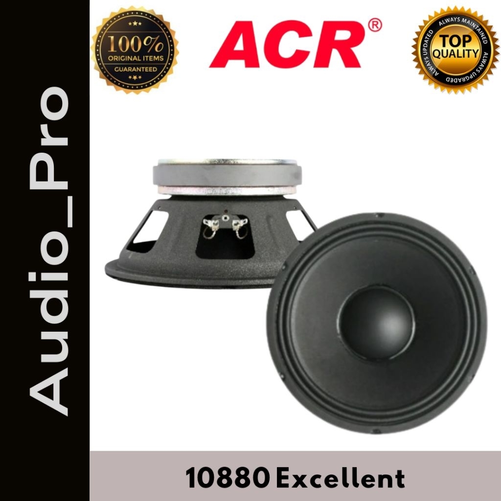 Speaker ACR 10 Inch ACR Excellent PA 10880 ACR Fullrange 10 Inch Excellent PA-10880