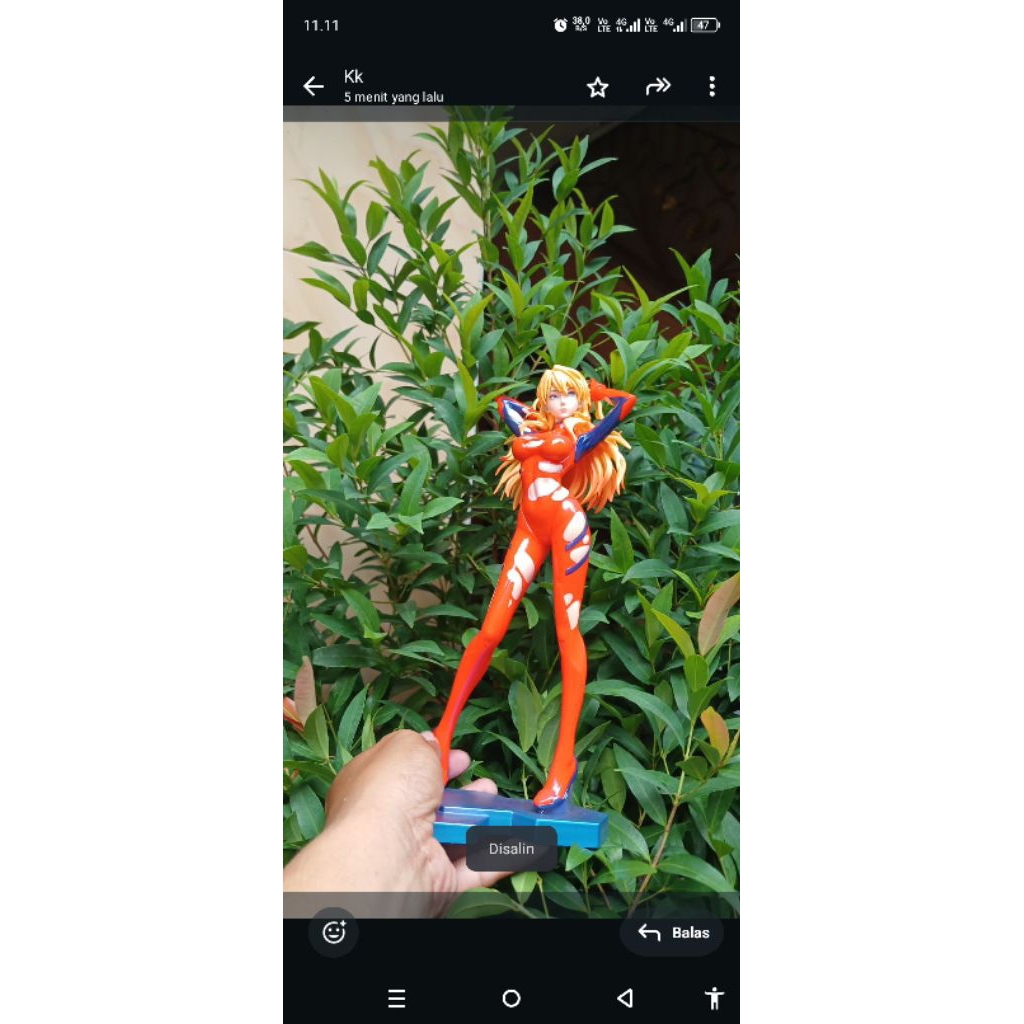 Asuka recast action figure