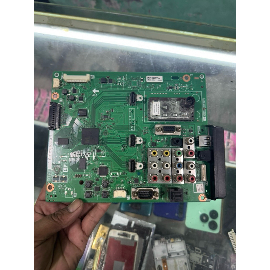 MESIN MB MAINBOARD TV SHARP 60 INCH 60LE636E ORIGINAL COPOTAN