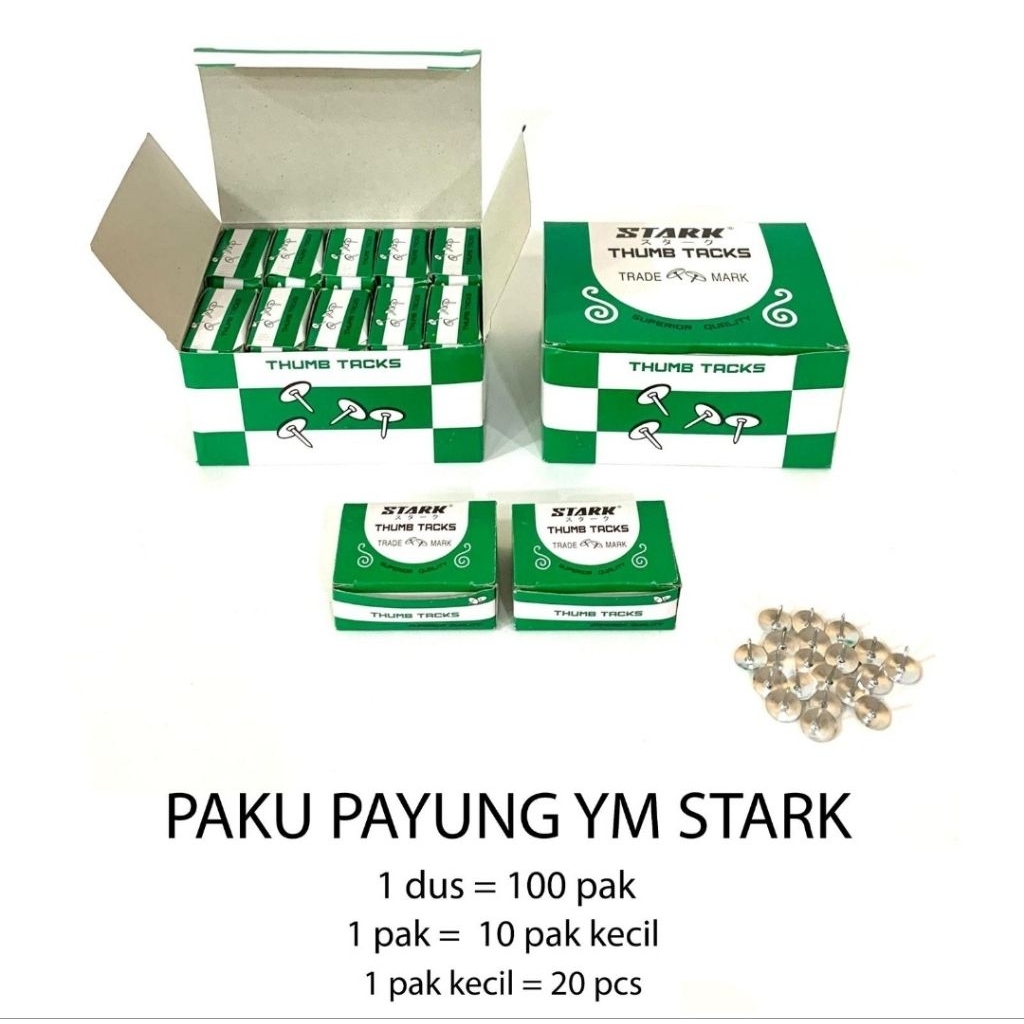 (10 pak) paku payung / paku payung stark /paku payung murah