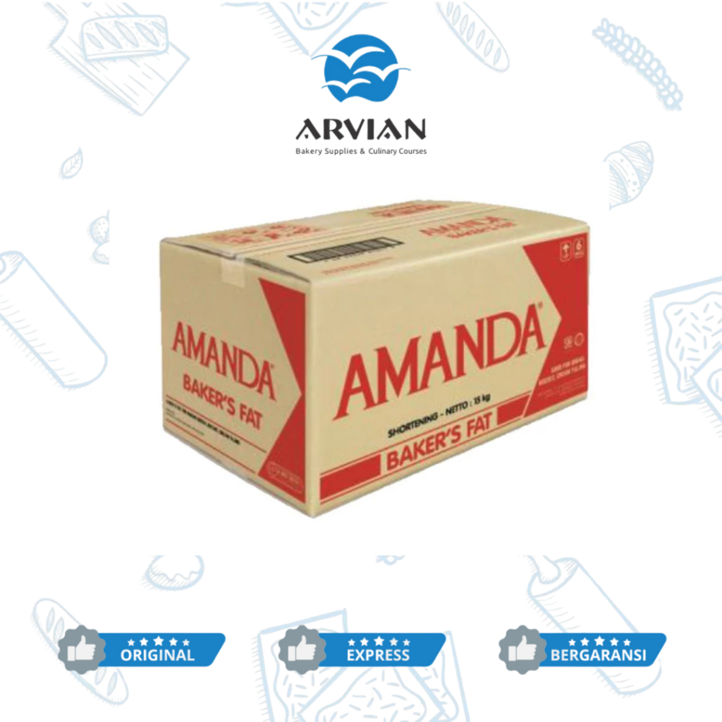 Amanda Mentega Putih 15 Kg Butter Cream