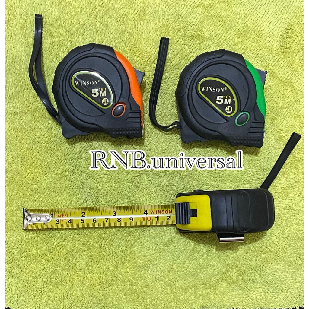 METERAN TUKANG METERAN KARET METERAN BANGUNAN METERAN ROLL 5 METER