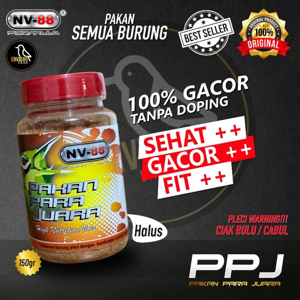 Pakan para juara nv88 formula 100% tanpa doping burung dijamin gacor darderdor untuk semua burung pe