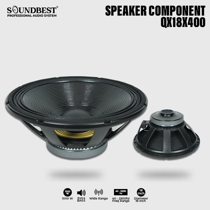 Soundbest speaker component QX - 18X400 Coil