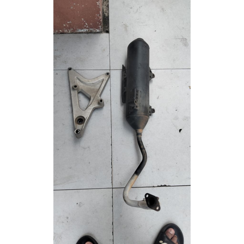 knalpot vario k60 + arm