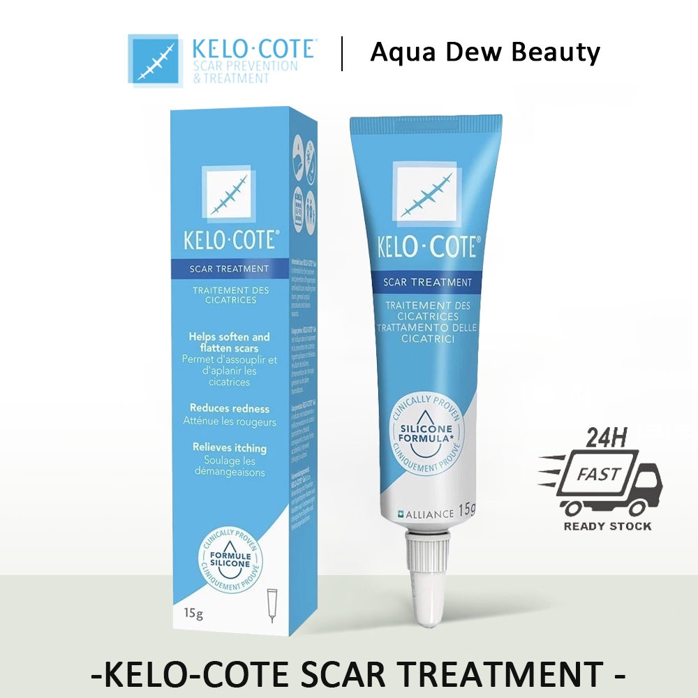Kelo Cote Gel 15ml Penghilang Luka Keloid Cepat Kering /Kelo Cote Gel Gram Scar Gel