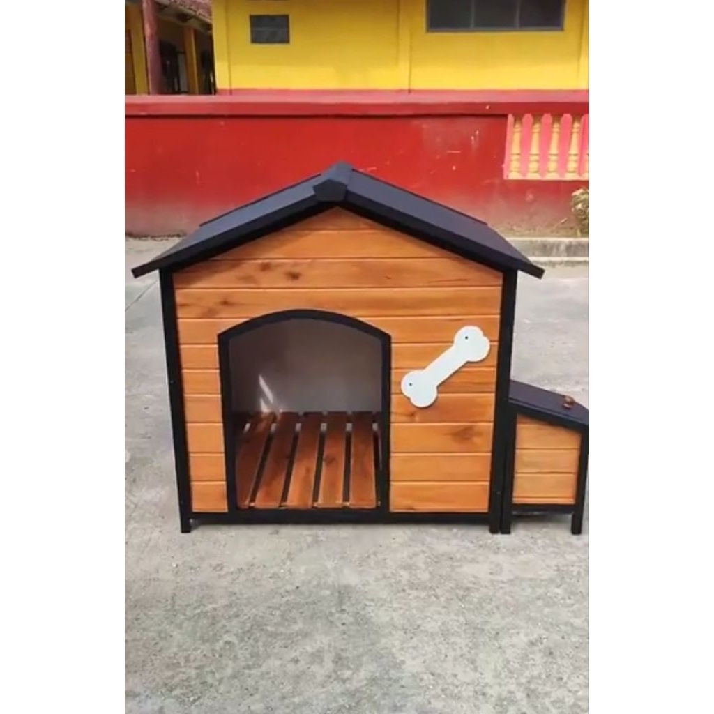 Kandang anjing besar kucing kelinci full kayu bisa custom ukuran
