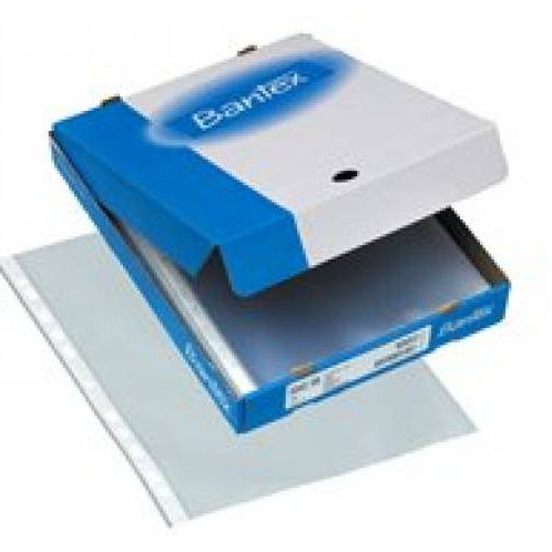 BANTEX POCKET 2042 A4 0.09MM SHEET PROTECTOR BANTEX A4 PER LEMBAR