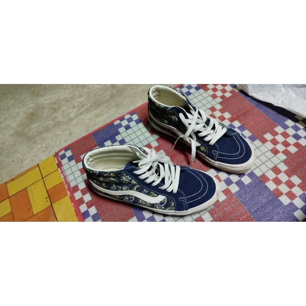 vans batik blue