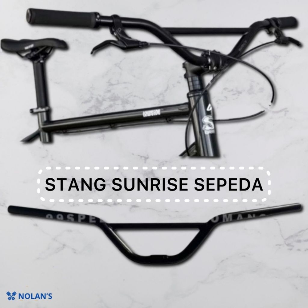 Setang Sunrise Bar Standar 25.4 Bike Bmx Federal