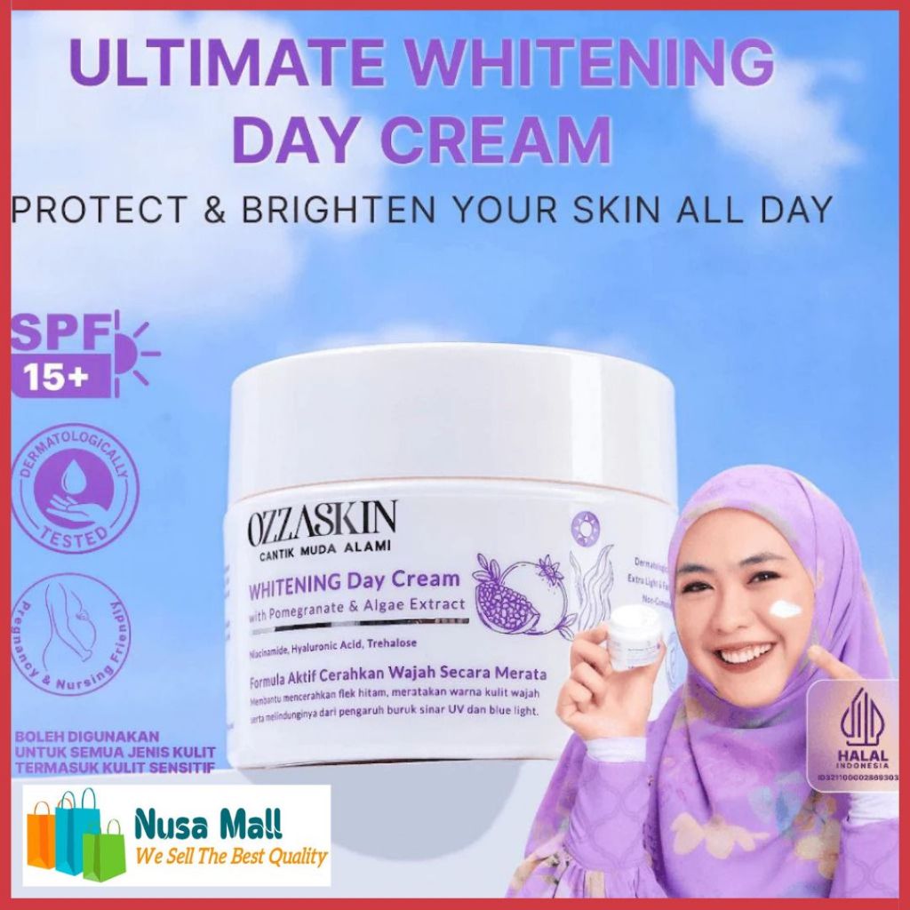 OZZASKIN DAY CREAM Whitening Skincare by Oki Setiana Dewi