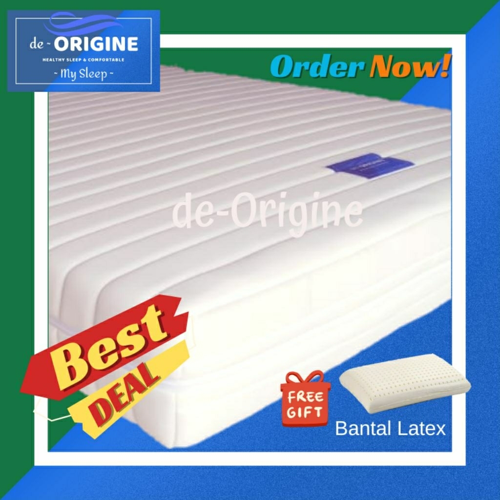 Kasur Latex Ortho de-ORIGINE My Sleep 140x200x20 / 140x200x25 / 140x200x30