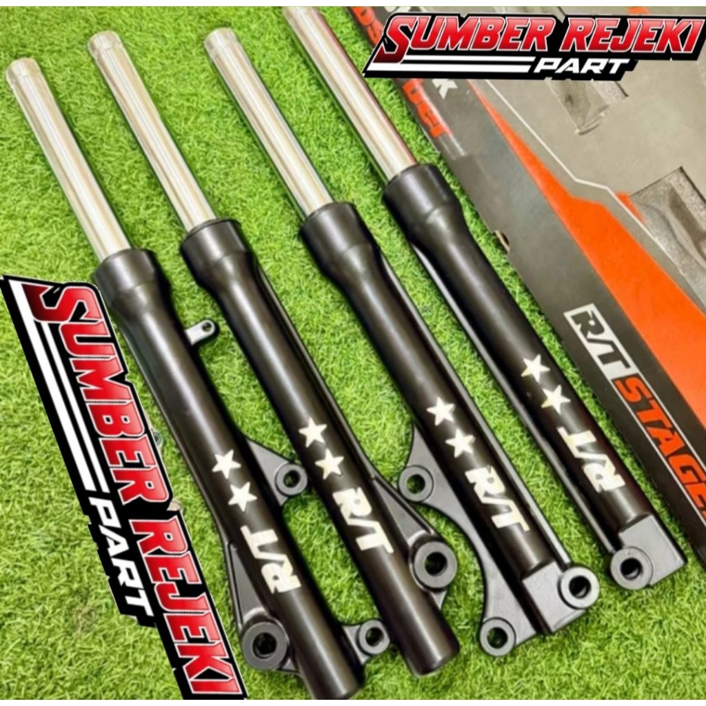 SHOCK DEPAN BOTTOM SHOCK DEPAN RT STAGE ORIGINAL MATIC YAMAHA DAN HONDA (BEAT KARBU BEAT FI BEAT ESP