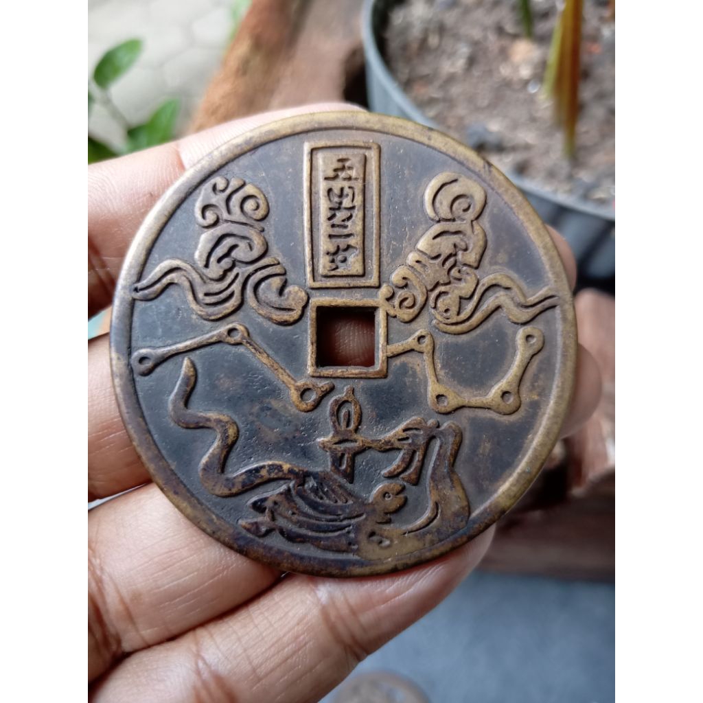 Koin gobog china keberuntungan 6 anak