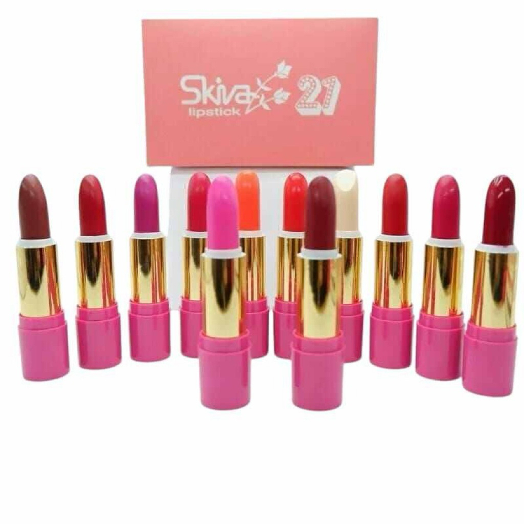SKIVA CAMPUR ISI 12PCS LIPSTIK PADAT
