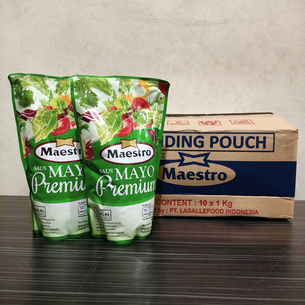 Mayonaise Maestro 1kg ( Dus 10 Pcs ) [ Original ]