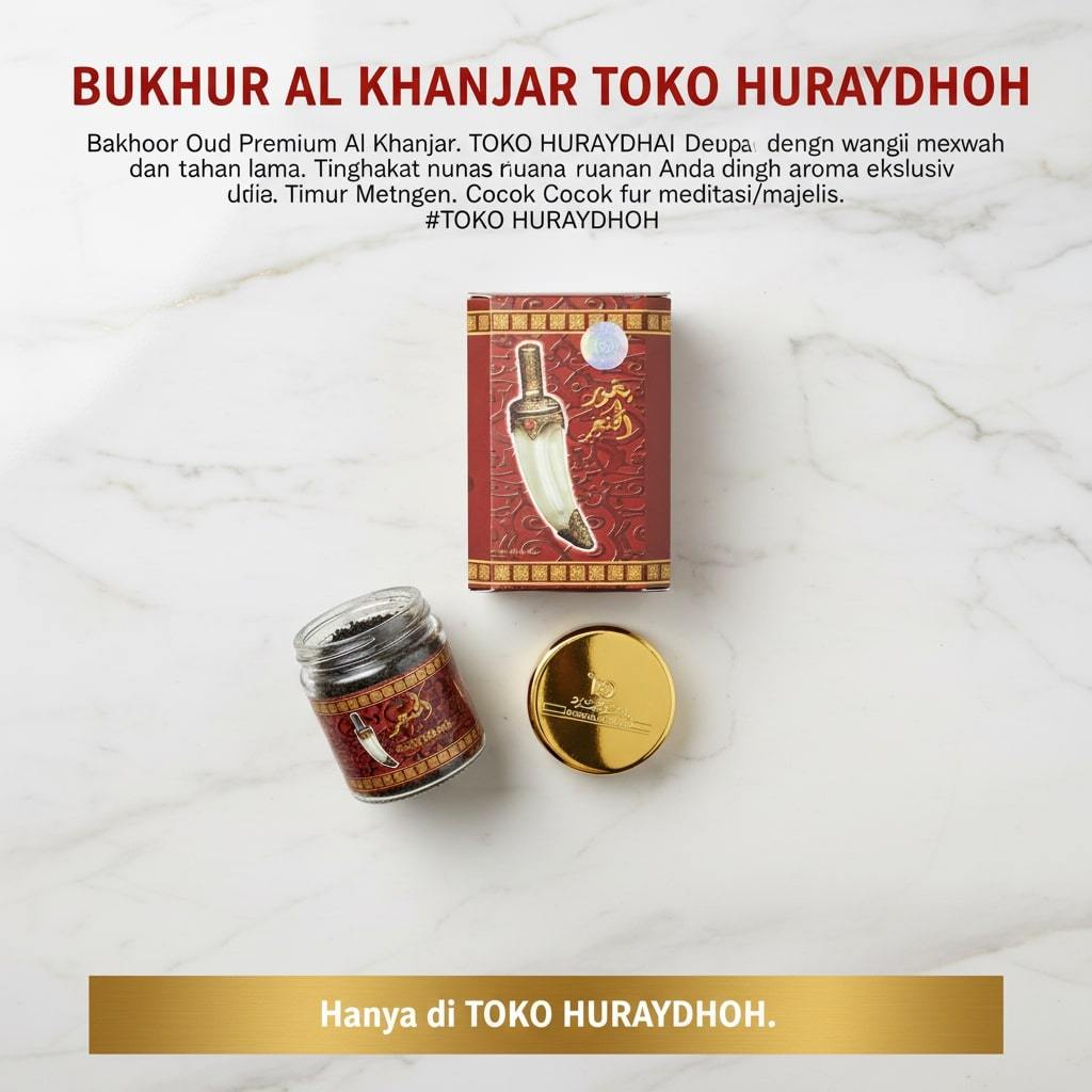 Bukhur Alkhanjar/Buhur Pedang Banafa Oud Asli Import KSA