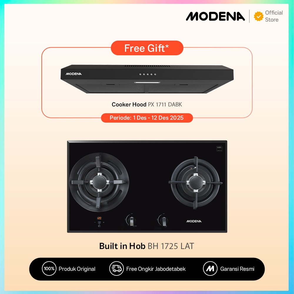 MODENA Built-in Gas Hob - BH 1725 LAT