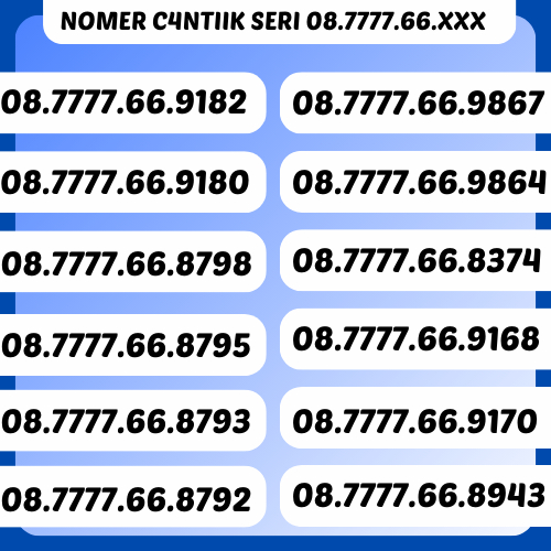 NOMOR CANTIK XL 10