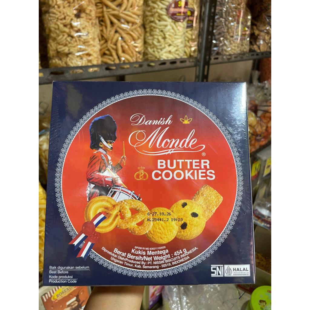 MONDE DRUMBAND KECIL BUTTER COOKIES