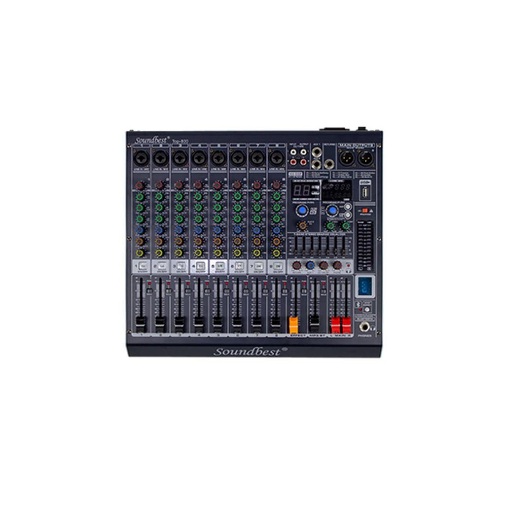 Mixer Soundbest TOP 800 TOP800 TOP-800 Mixer 8 Channel Original