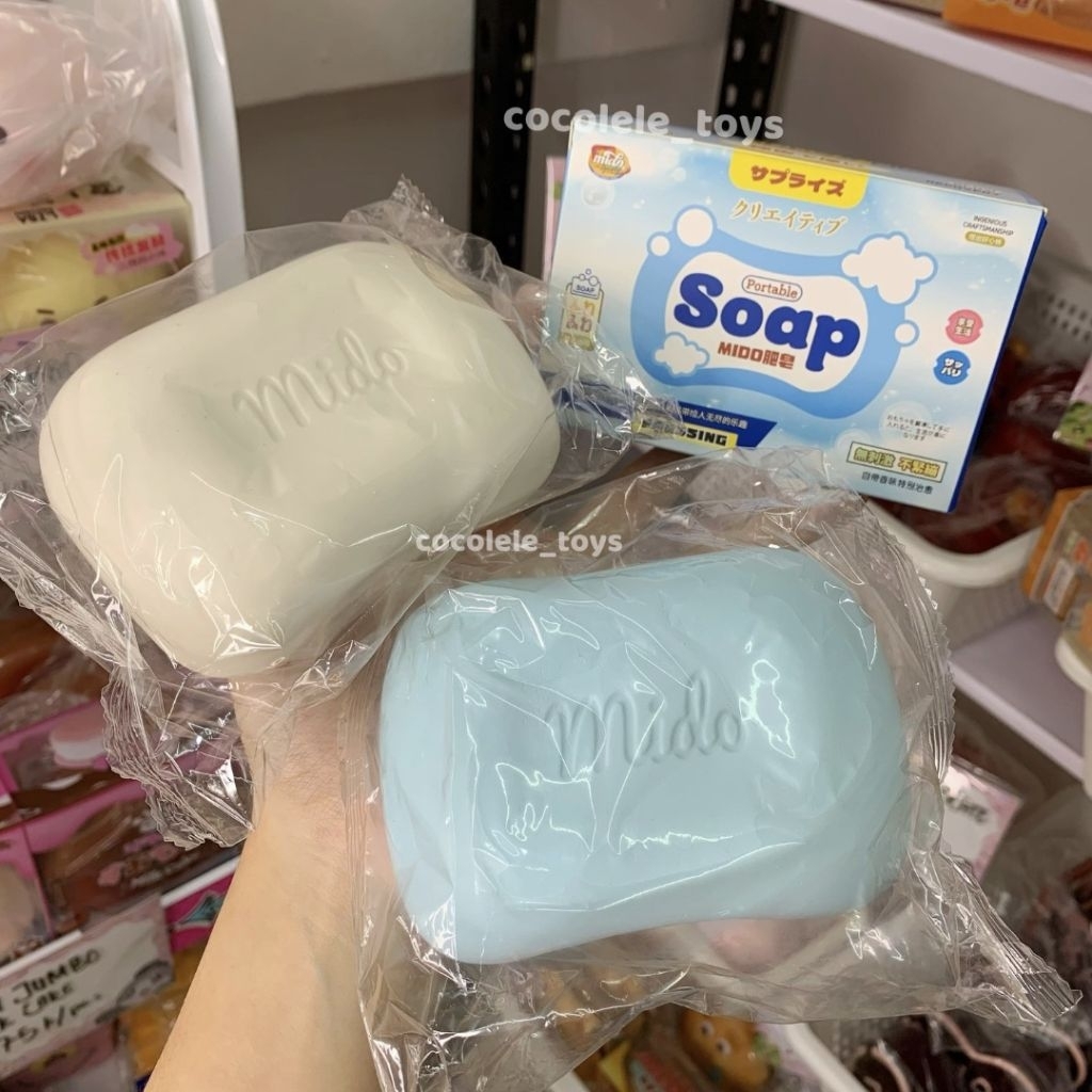 MIDO SOAP SQUISHY READY STOCK | mido, squishy slow, squishy mainan anak, soft and slow rising