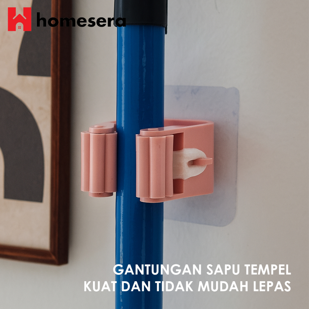 GANTUNGAN SAPU PEL TEMPEL | CANTOLAN SAPU | GANTUNGAN MULTIFUNGSI SERBAGUNA | CANTOLAN TEMPAT SAPU P