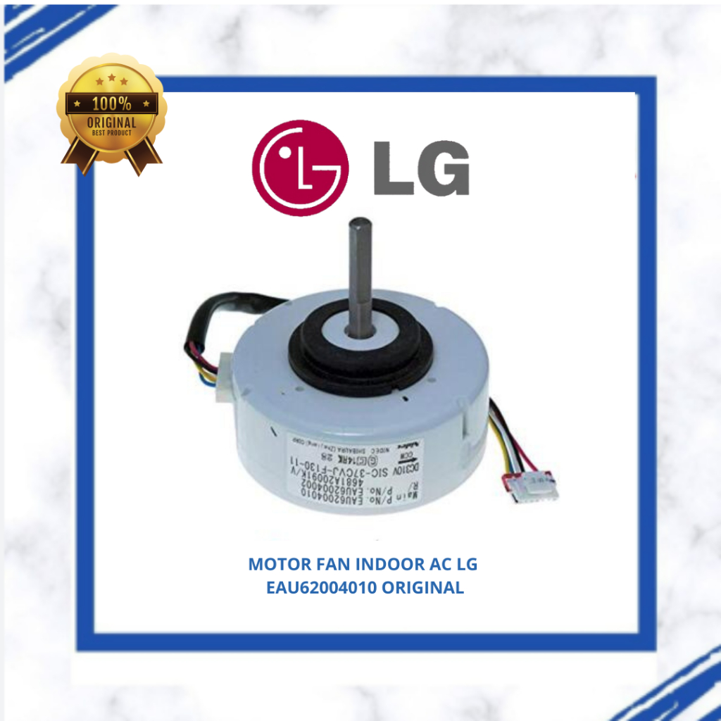 MOTOR FAN INDOOR AC LG T13EV3 T19EV4 EAU62004010 ORIGINAL
