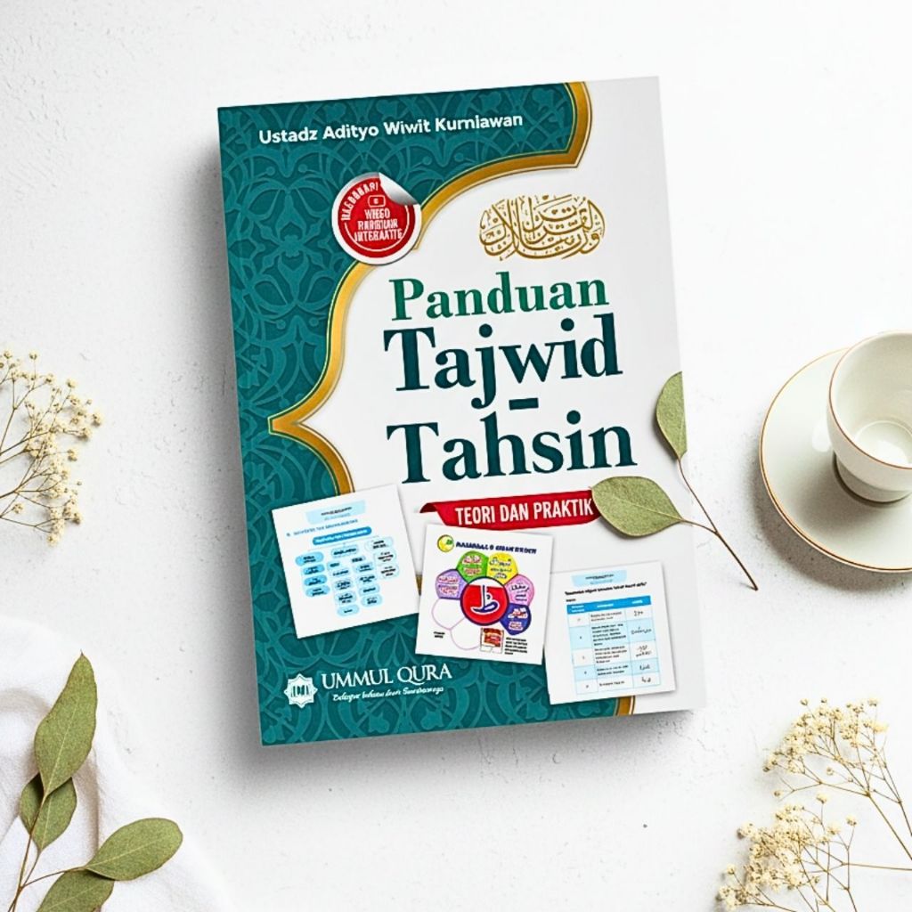 Buku Panduan Tajwid Tahsin - Lengkap Teori dan Praktik