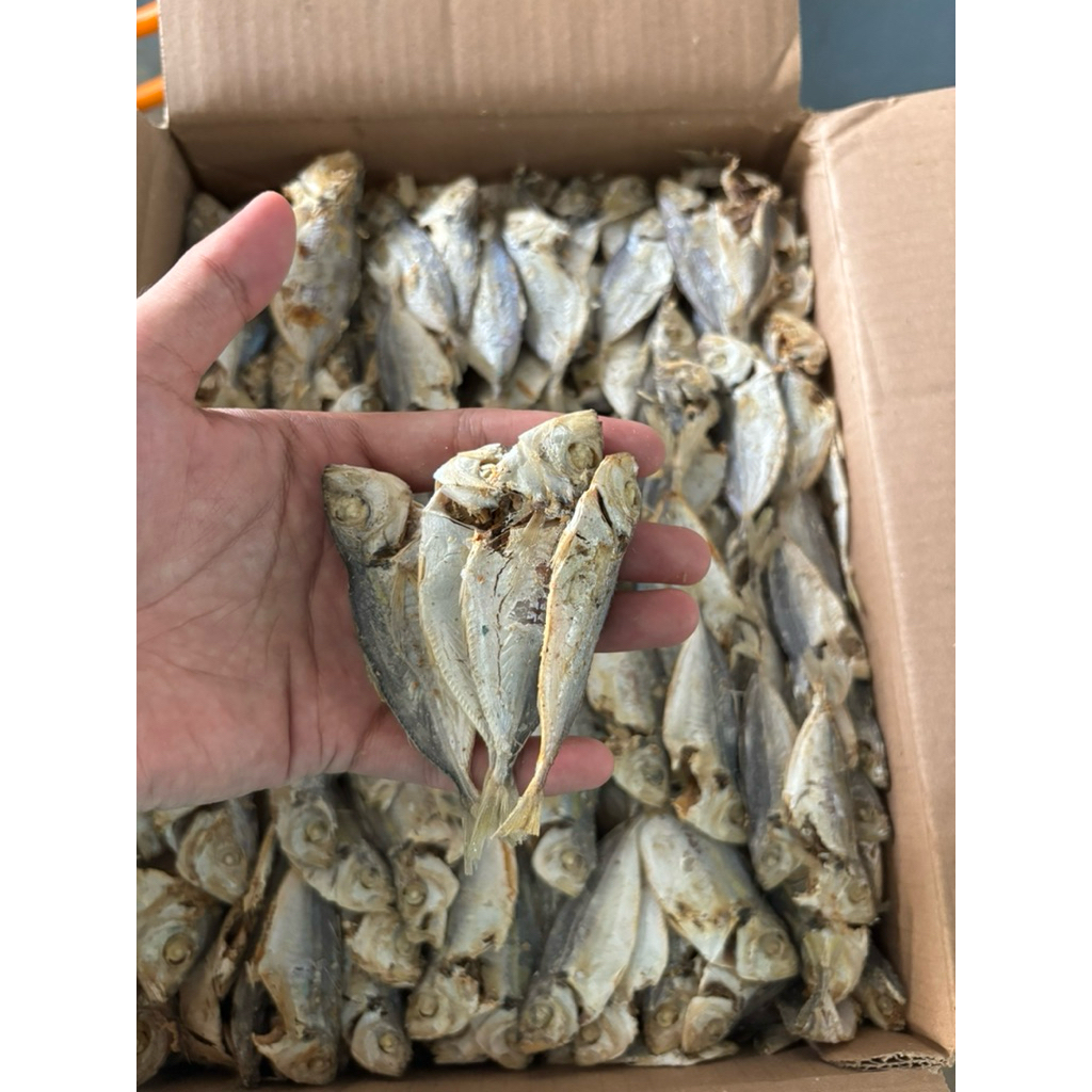 Ikan asin selar rebus kering super