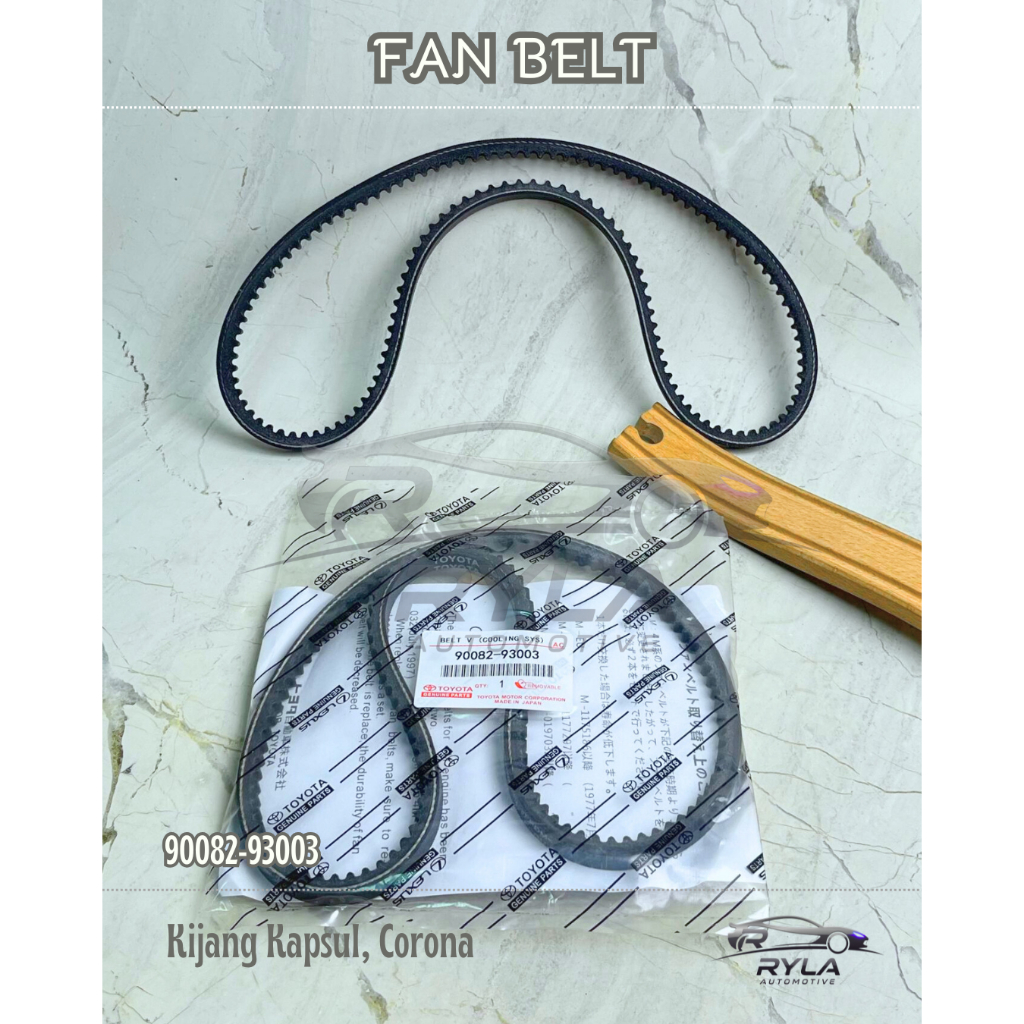 Fan Belt (Sabuk V) – TOYOTA Kijang Kapsul 7K-E, Corona, Starlet, Kijang Super 5K – 10*890 / 90082-93