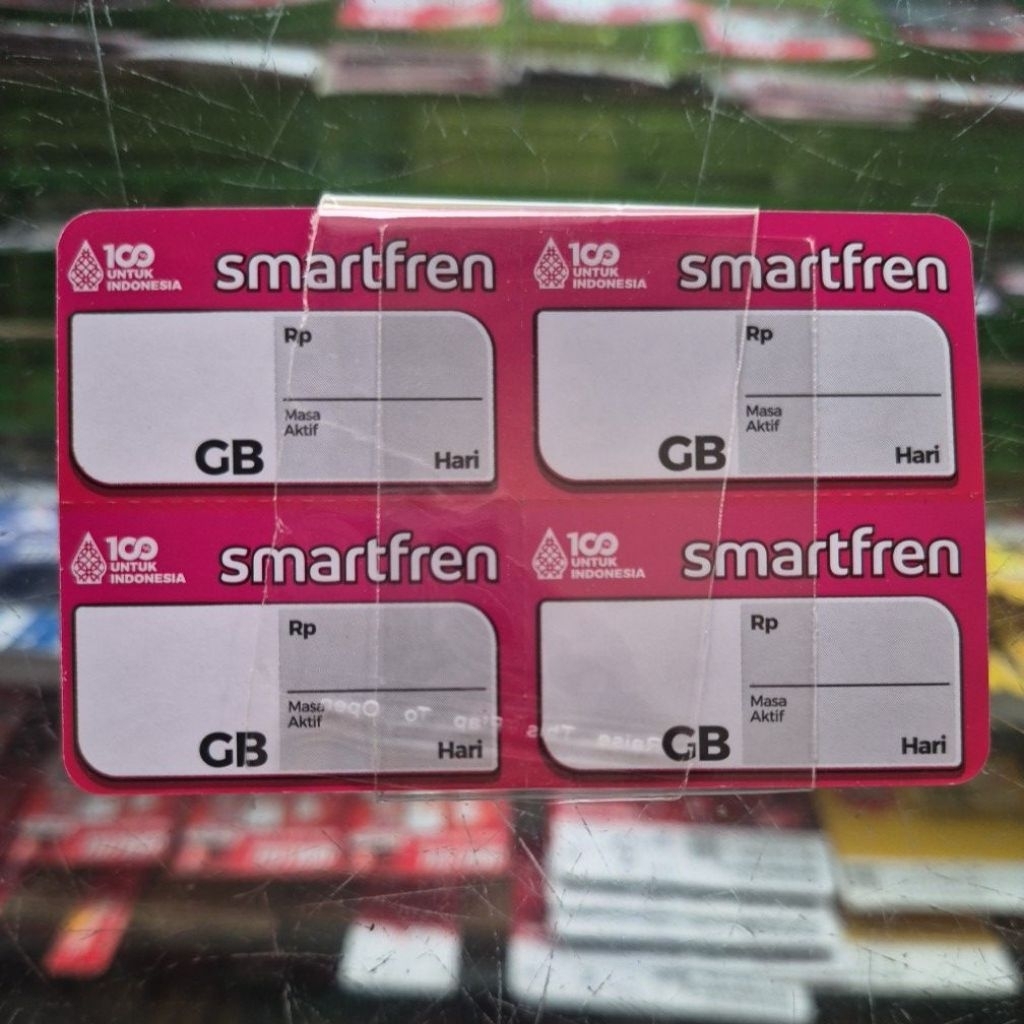 VOUCHER KOSONG SMARTFREN VOUCHER ZERO SMARTFREN