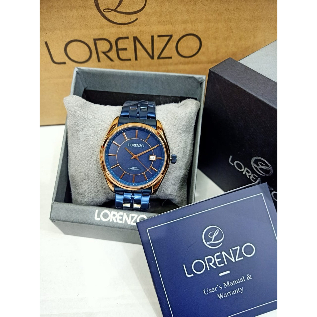 [ JAM TANGAN ] Pria LORENZO tanggal