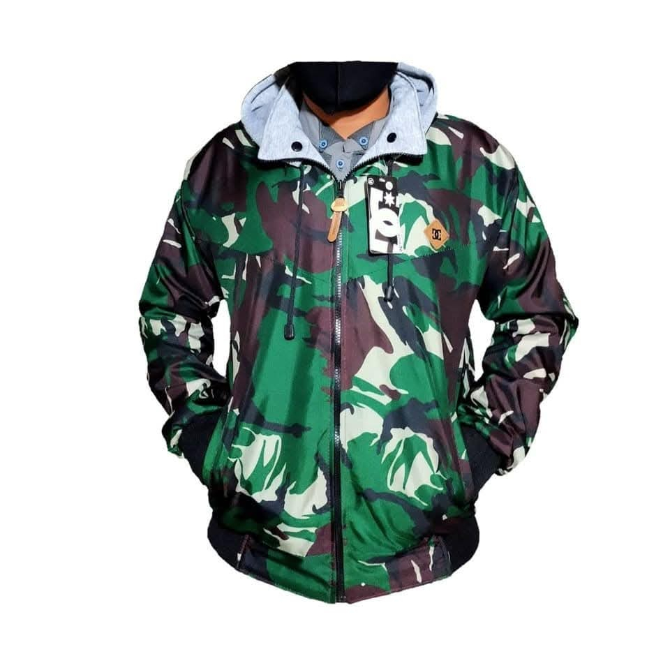 Jaket loreng/Jaket Army/Jaket BB Loreng/Jaket BB Army/Jaket BB Army/Jaket Bolak Balik pria & wanita/