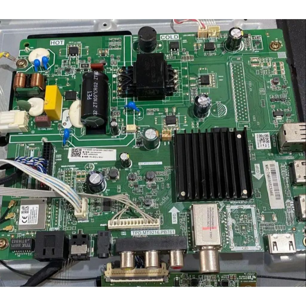 MB mainboard tv Polytron pld 32BAG9858