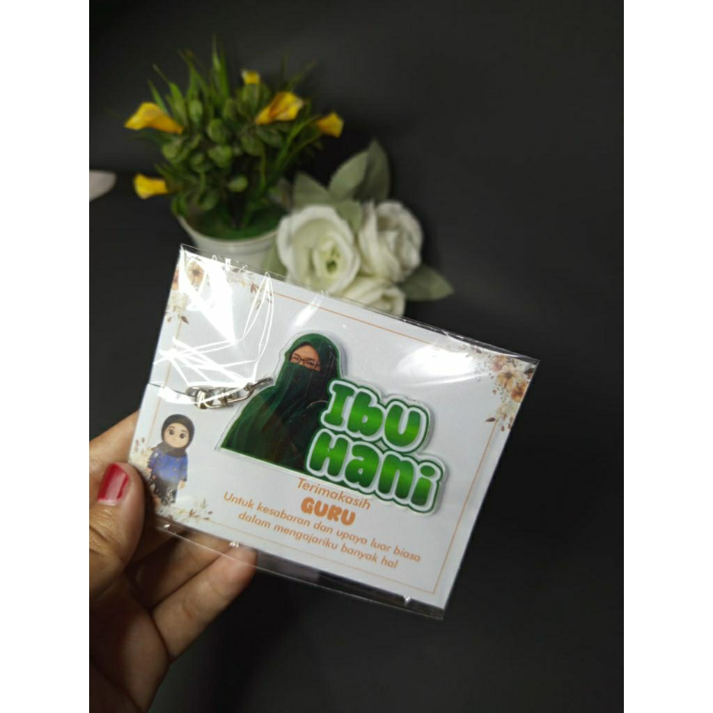gantungan kunci akrilik custom / gantungan kunci / akrilik custom