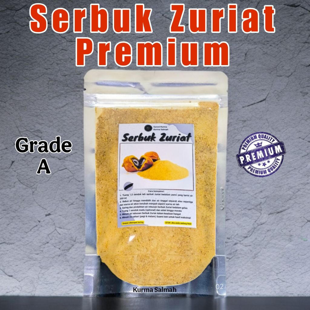 Serbuk Zuriat Promil | Bubuk Zuriat | Serbuk Zuriat Promil | Minuman Serbuk
