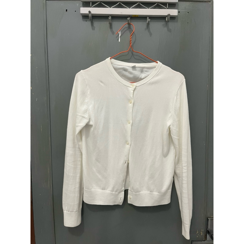 Cardigan Uniqlo Broken White