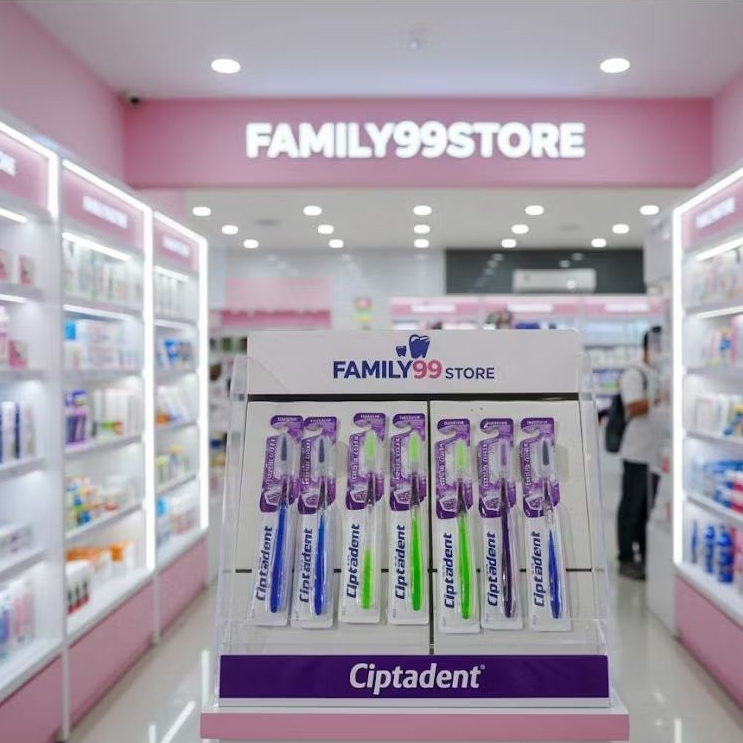 Ciptadent Crystal Sikat Gigi [Medium]