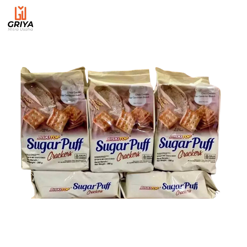 Biskitop Sugar Puff Crackers 280gr