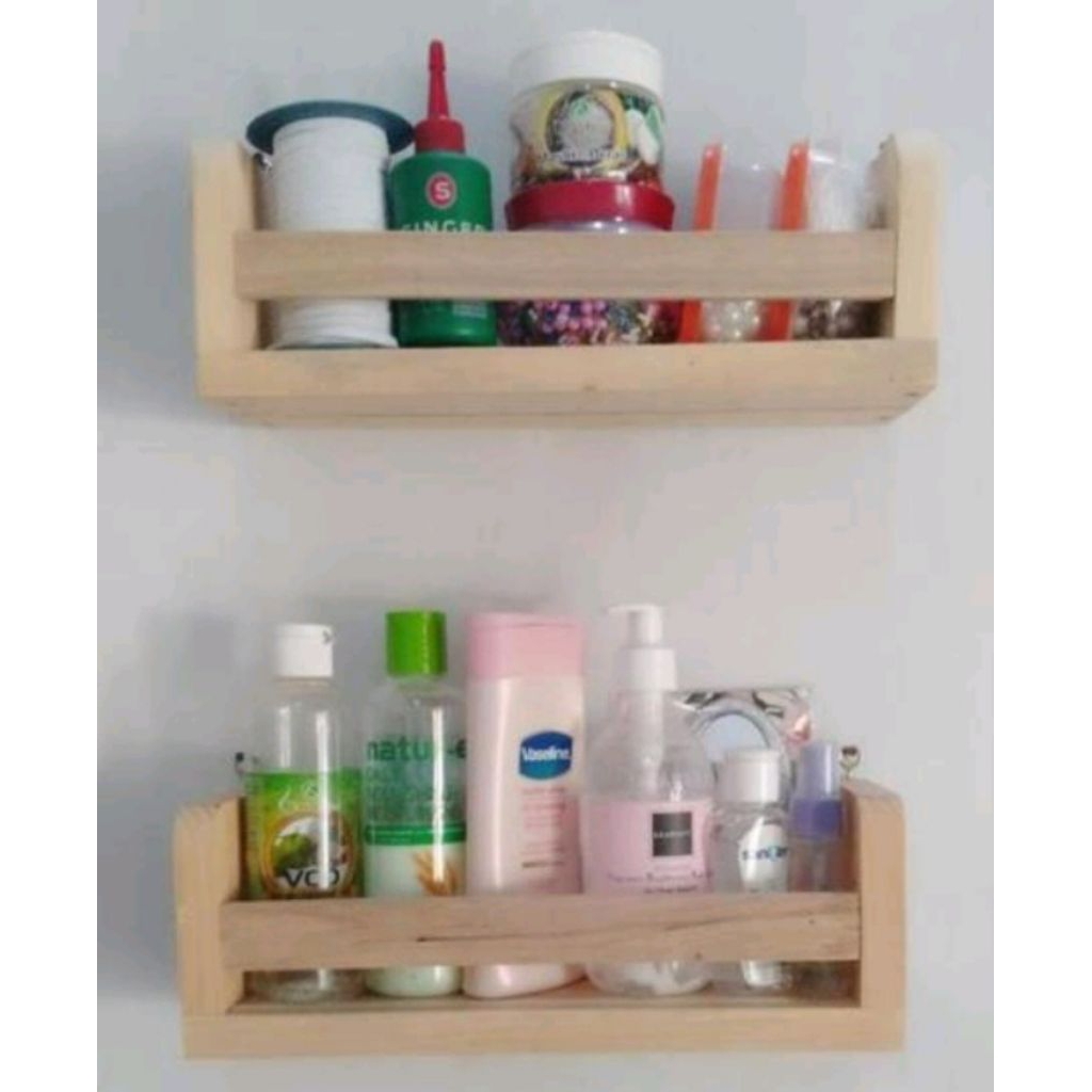 rak kayu unik minimalis rak buku rak kamar mandi rak perabot rak bedak